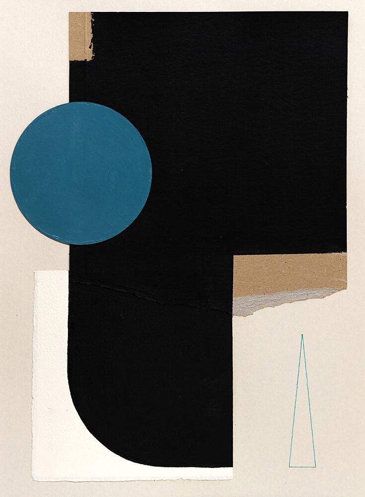 Abstract Geometric Collage art print by Ildefonso Martin for $57.95 CAD