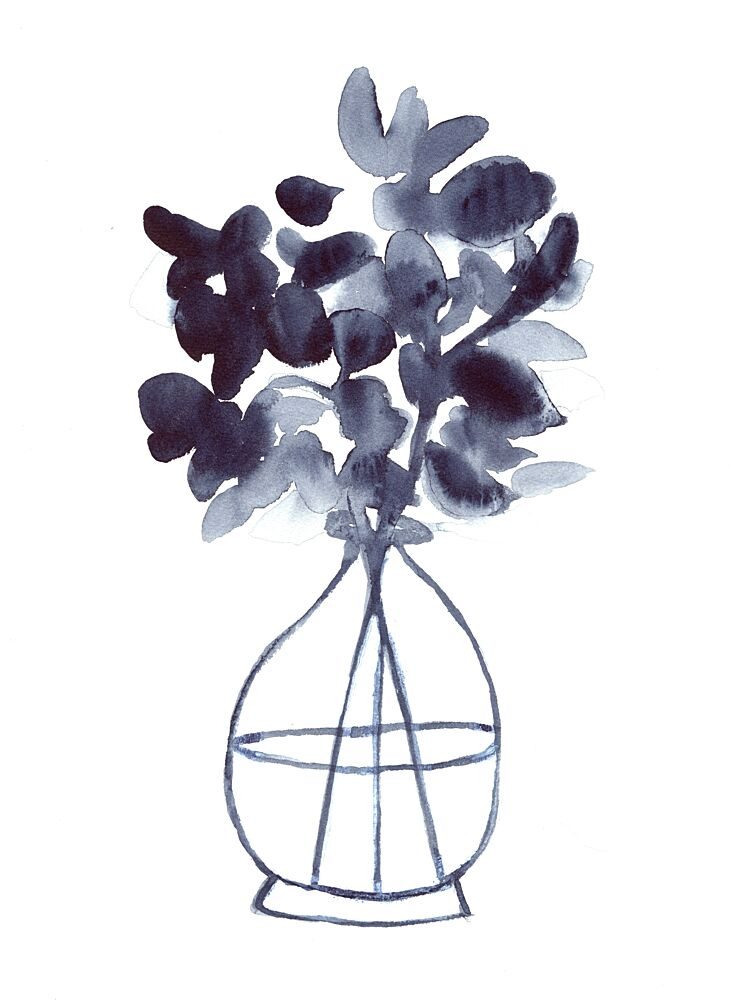 Fluid Botanical Still Life art print by Janel Bragg for $57.95 CAD