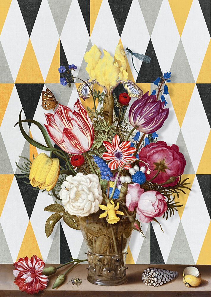 Opulent Floral Still Life art print by Marja van den Hurk for $57.95 CAD