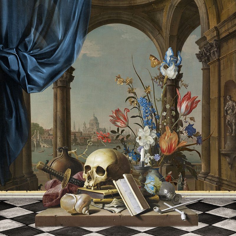 Vanitas Still Life Grand View art print by Marja van den Hurk for $57.95 CAD