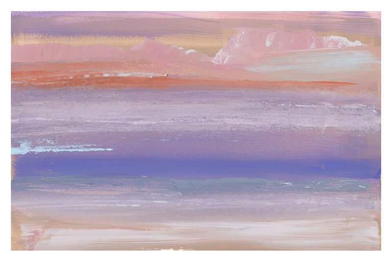 Dreamy Pastel Horizon art print by Cartissi for $57.95 CAD