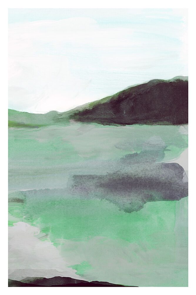 Abstract Misty Landscape art print by Cartissi for $57.95 CAD