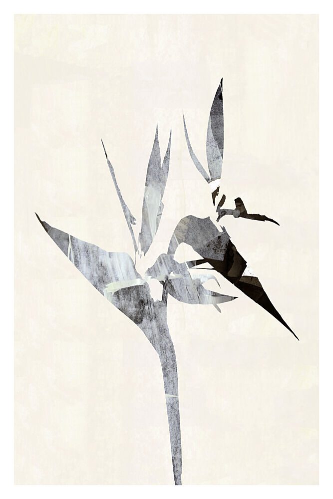 Abstract Bird of Paradise art print by Cartissi for $57.95 CAD