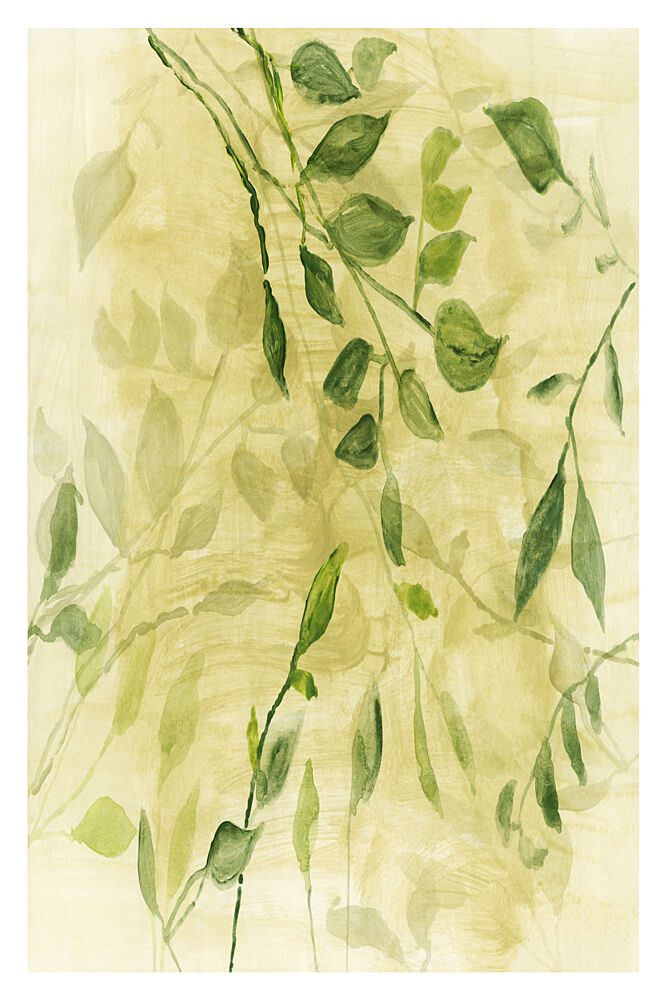 Green Botanical Layers art print by Cartissi for $57.95 CAD