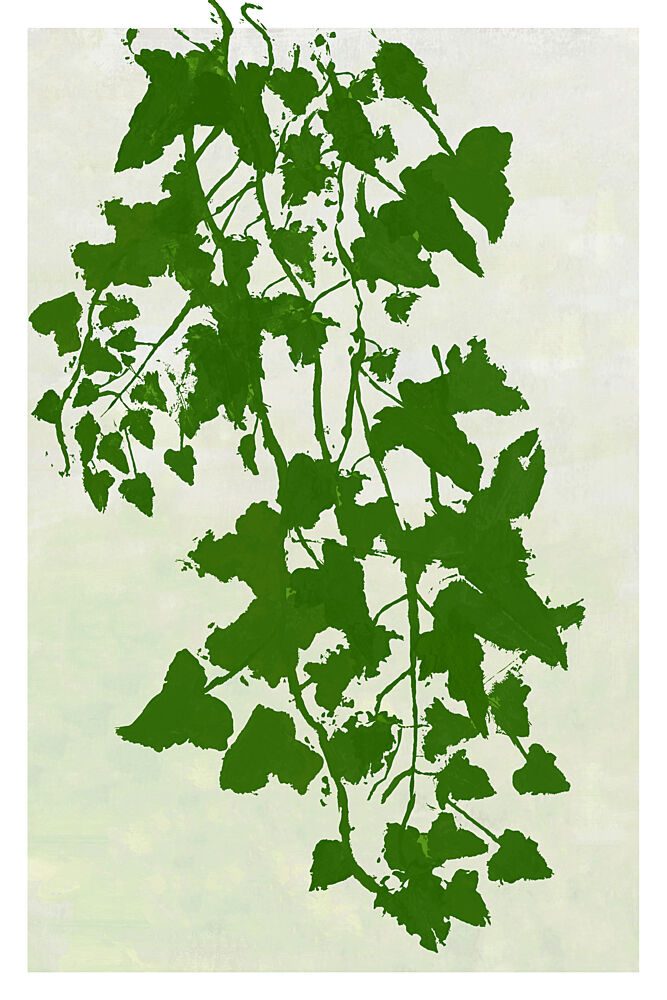 Cascading Greenery art print by Cartissi for $57.95 CAD
