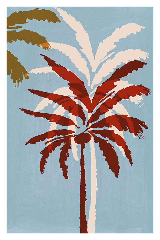Summer Sunset Palms art print by Casa Cartissi for $57.95 CAD