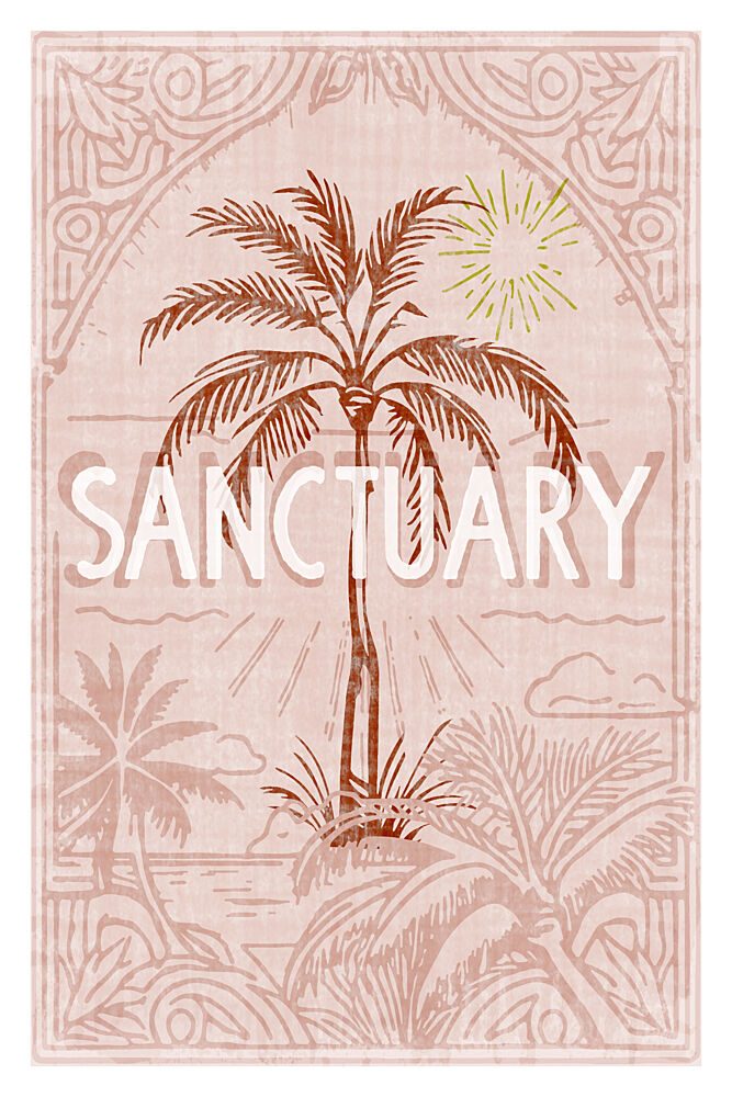 Tropical Island Sanctuary art print by Casa Cartissi for $57.95 CAD