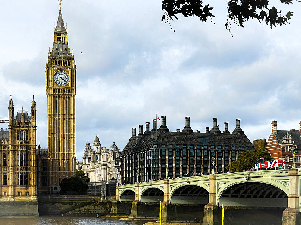 Iconic Big Ben London art print by Patrick Muthui for $57.95 CAD