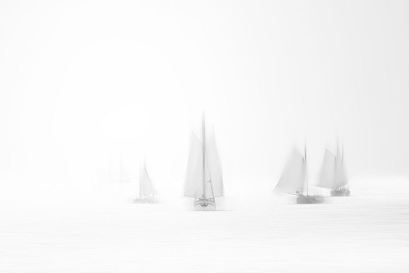 Dreamy Sailboats art print by Greetje van Son for $57.95 CAD