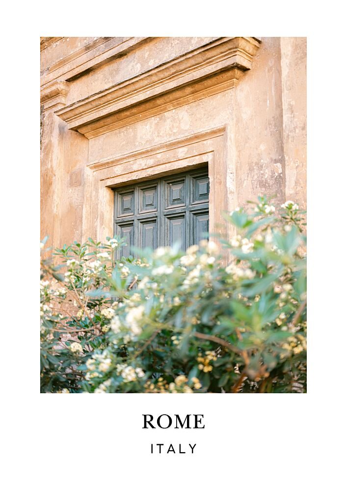 Trastevere Rome Travel Poster art print by Raisa Zwart for $57.95 CAD