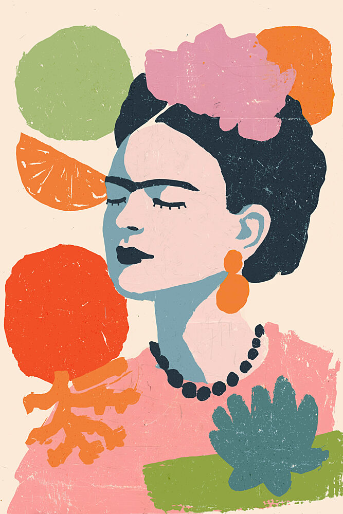 Frida Primavera No 04 art print by Treechild for $57.95 CAD