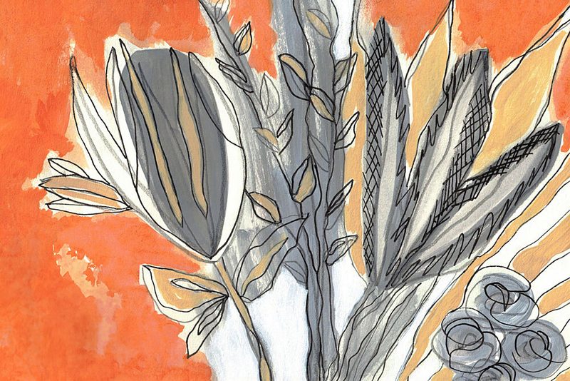 Modern Botanical Study art print by Lori Ann Folz for $57.95 CAD