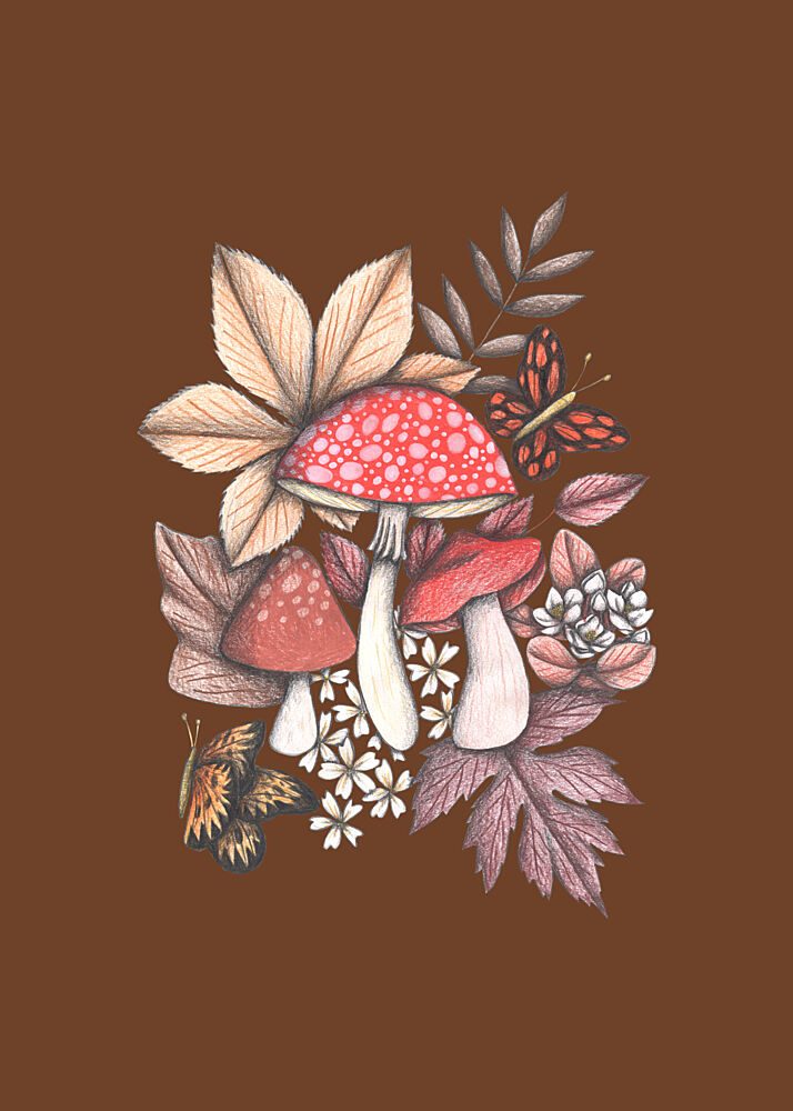 Enchanted Woodland Gathering art print by Cecilia Battaini for $57.95 CAD