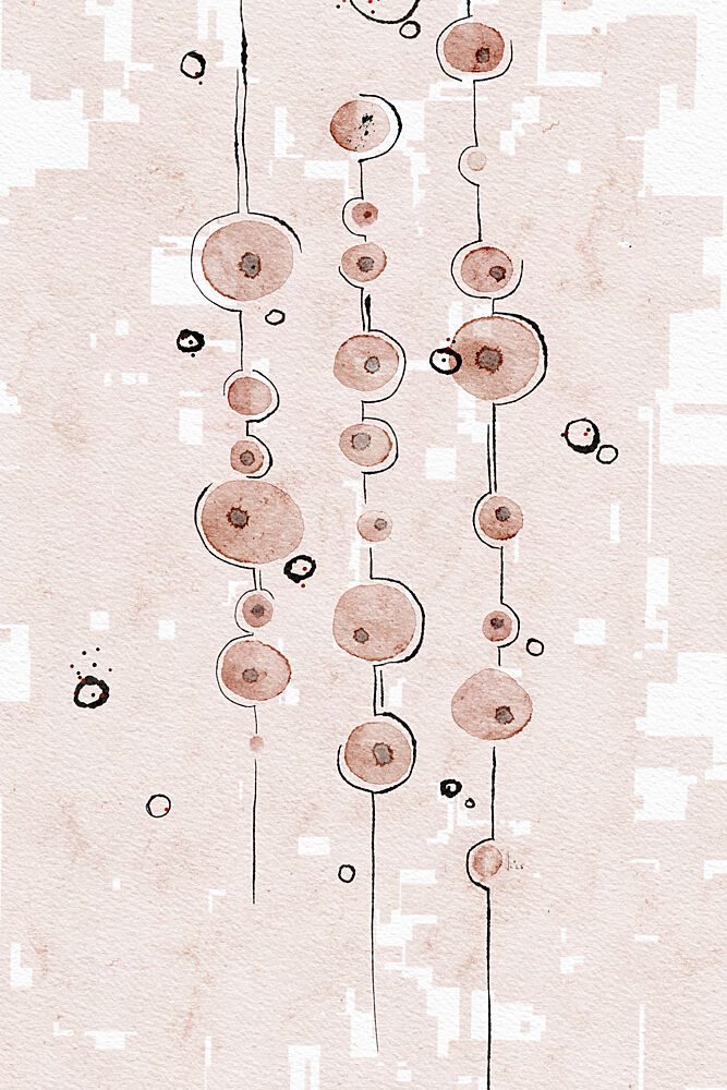 Calm Organic Lines art print by Ankie Kooi for $57.95 CAD