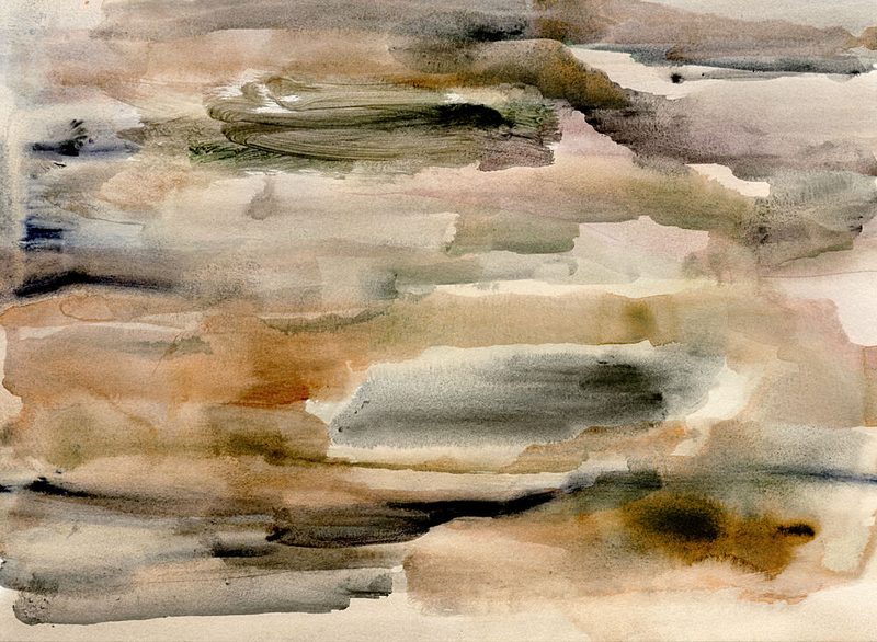 Earthy Abstract Layers art print by Gemma Bardot for $57.95 CAD