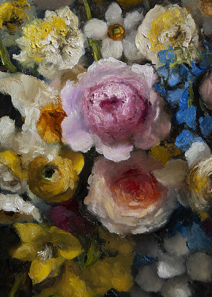 Vibrant Floral Blooms art print by James Zamora for $57.95 CAD