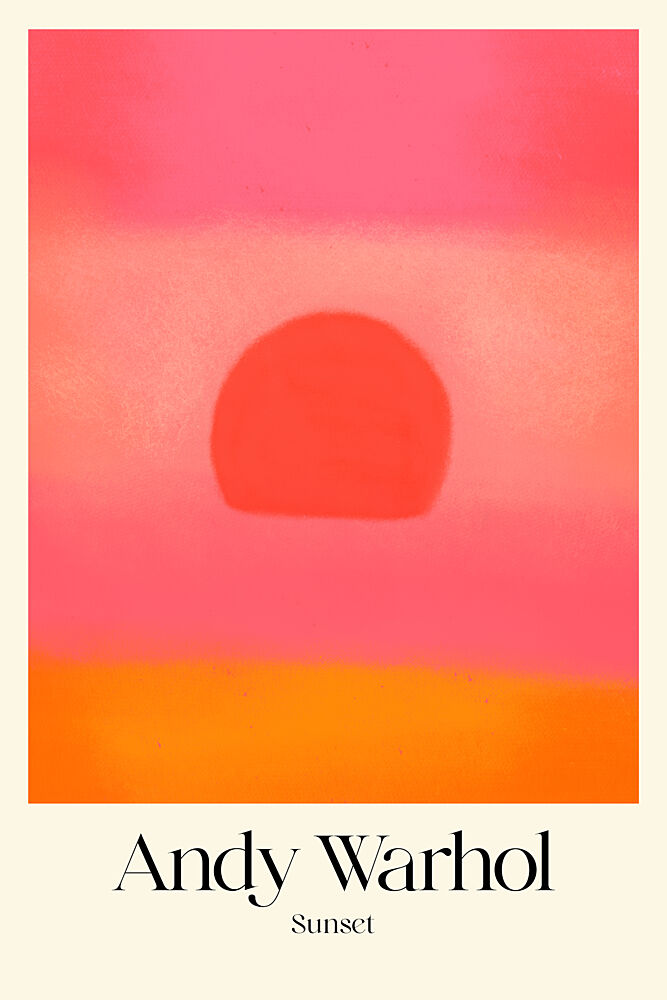 Andy Warhol No 01 art print by Treechild for $57.95 CAD