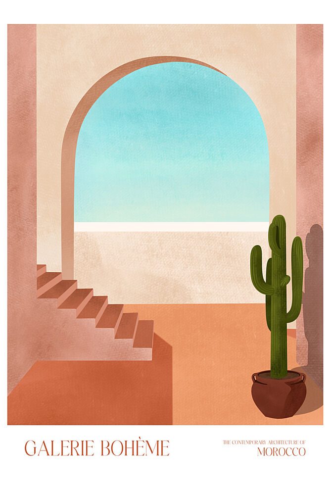 Galeriebohememorocco art print by Treechild for $57.95 CAD