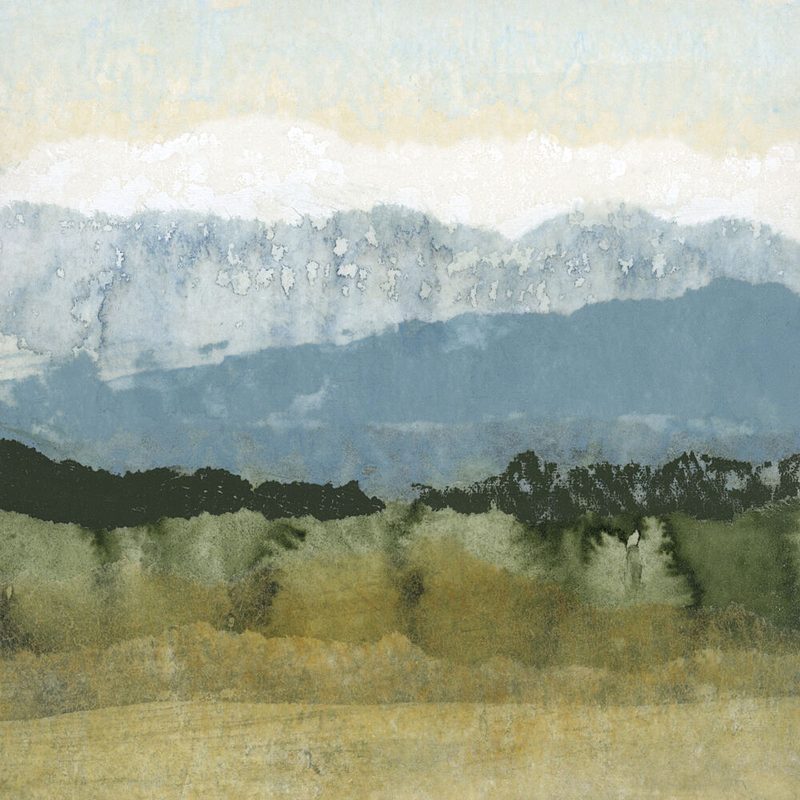 Misty Mountain Layers art print by Lara Eckerman for $57.95 CAD