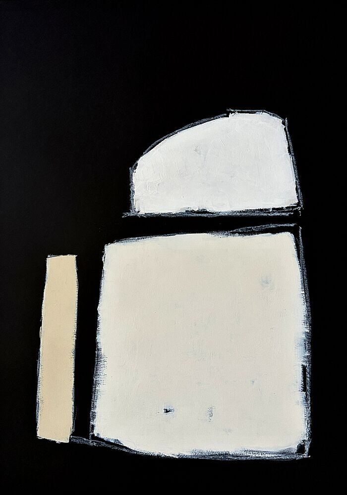Neutral Abstract Forms art print by Andrea Reichhart for $57.95 CAD