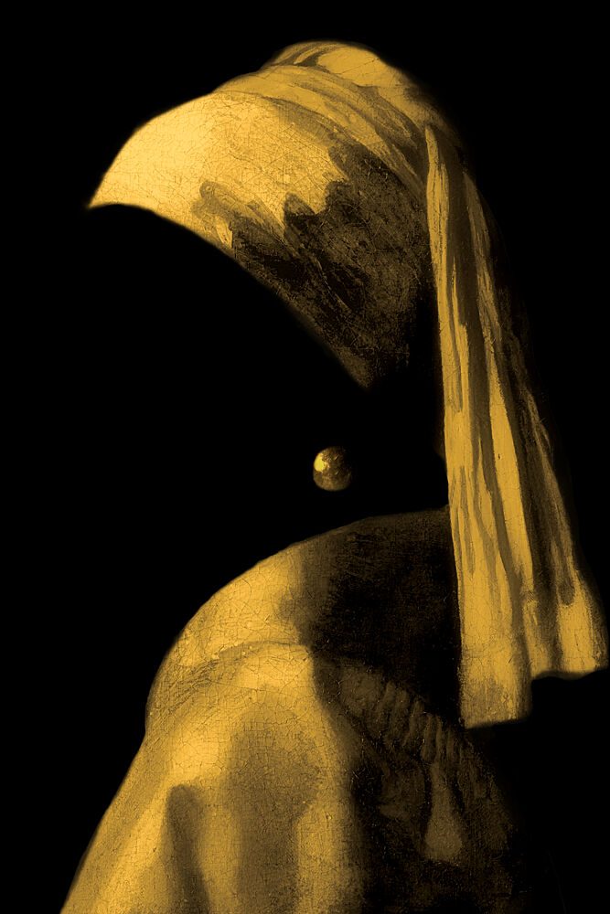 Classic Pearl Portrait art print by Marja van den Hurk for $57.95 CAD