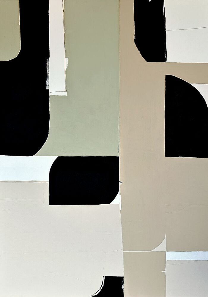 Neutral Color Blocks art print by Andrea Reichhart for $57.95 CAD