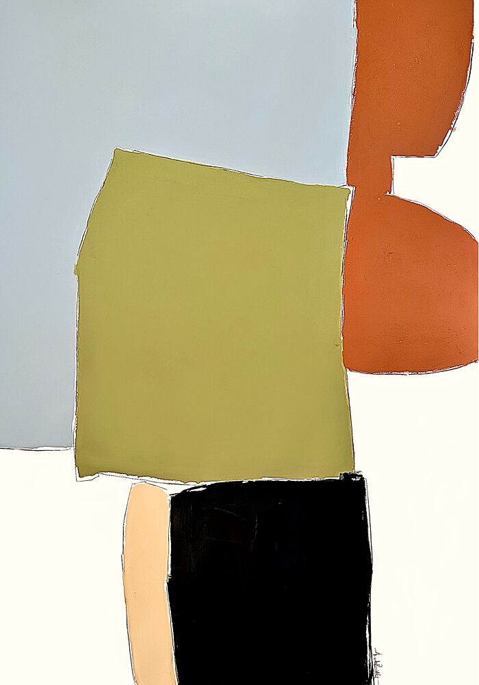 Muted Abstract Forms art print by Andrea Reichhart for $57.95 CAD