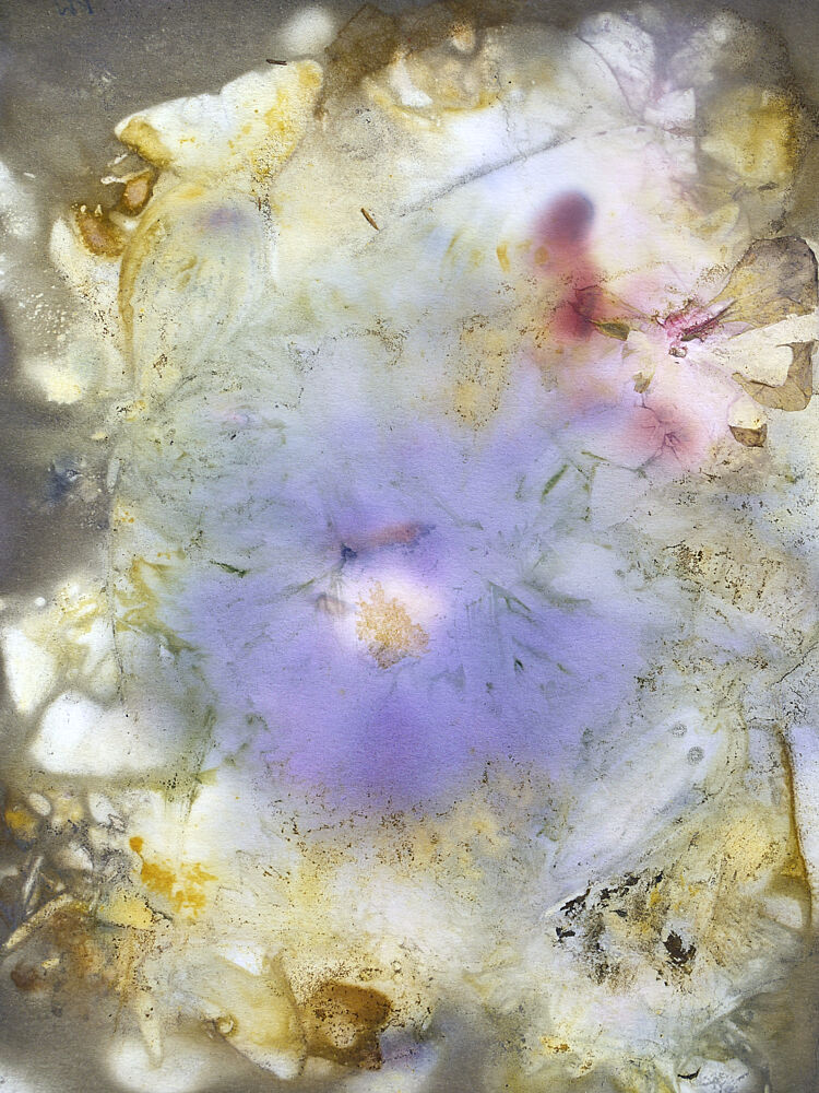 Soft Floral Abstract art print by Kathrinmay for $57.95 CAD