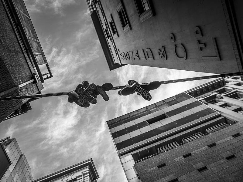 Dance Harry Urban Sculpture art print by Craig Stampfli for $57.95 CAD