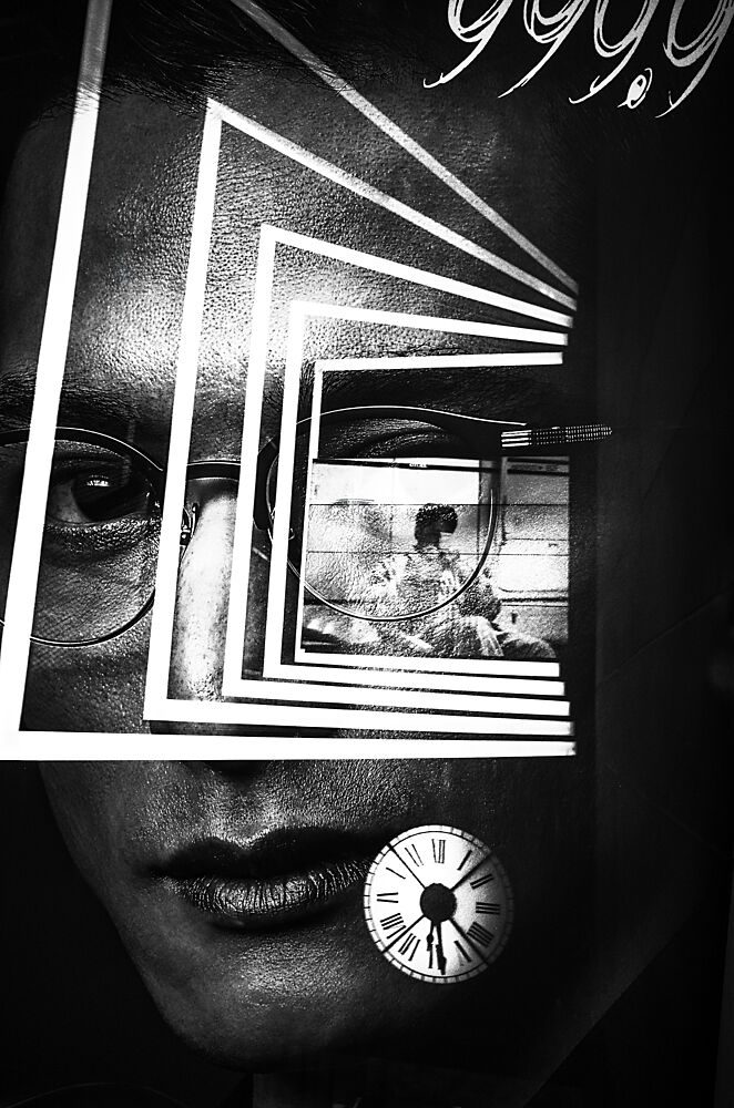 Abstract Time Gaze art print by Parole Kim for $57.95 CAD