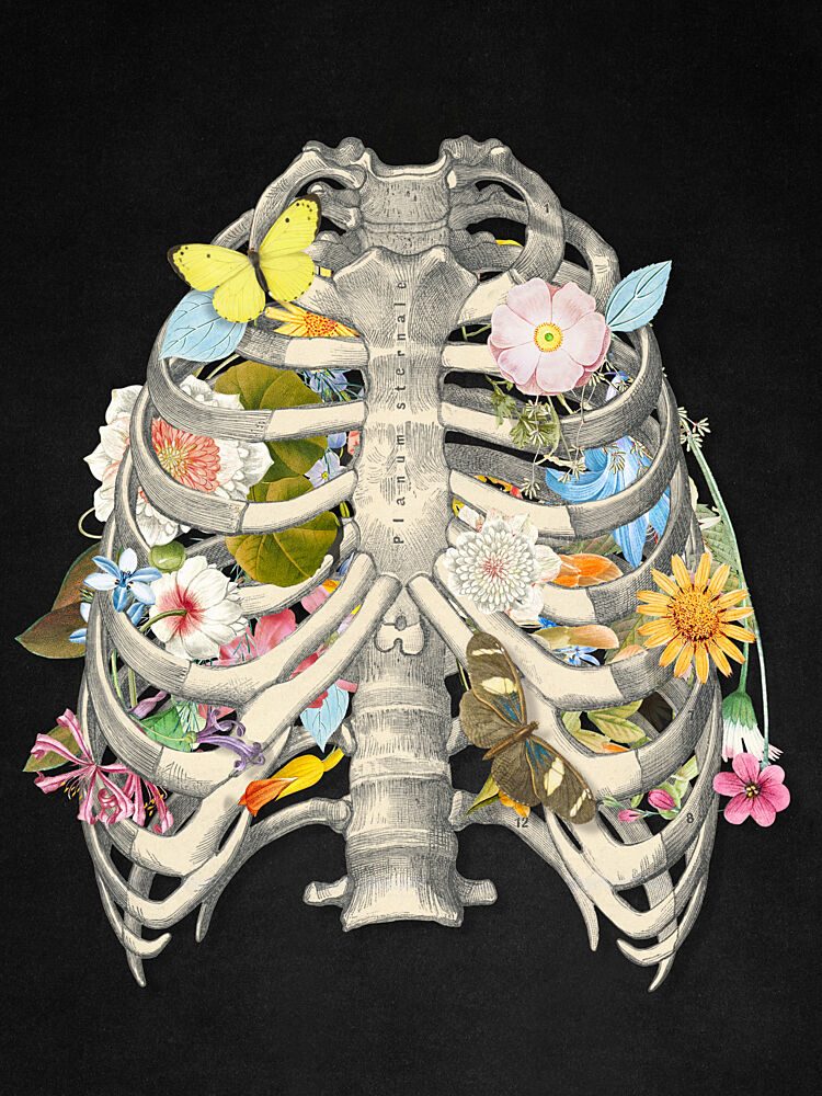 Anatomy in Bloom art print by Marja van den Hurk for $57.95 CAD