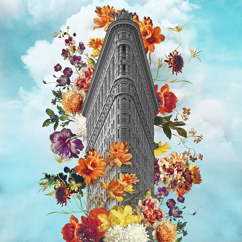 Dreamy Flatiron Garden art print by Marja van den Hurk for $57.95 CAD