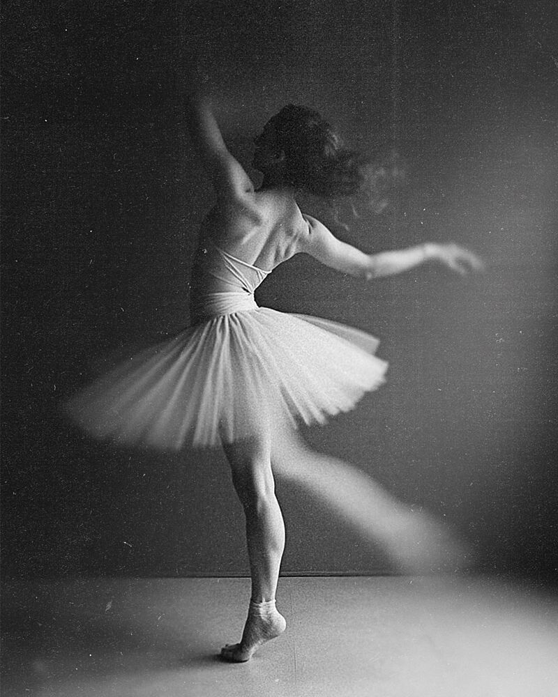 Graceful Ballerina Spin art print by Tyler McAuley for $57.95 CAD