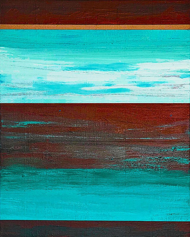 Abstract Horizon Bands art print by Vanessa Ryan for $57.95 CAD