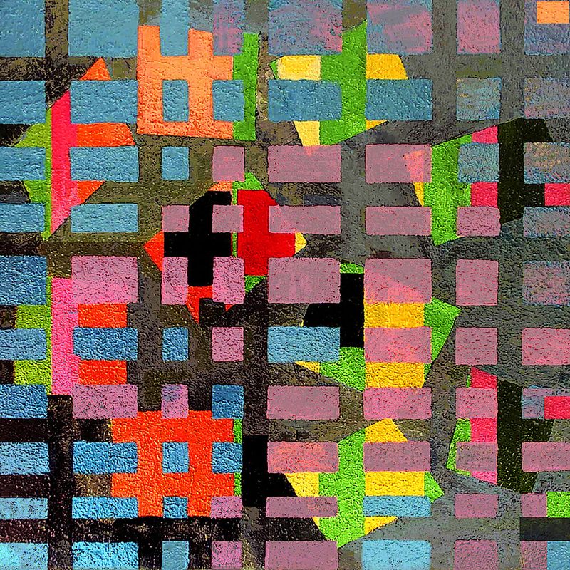 Vibrant Geometric Pattern art print by Vanessa Ryan for $57.95 CAD