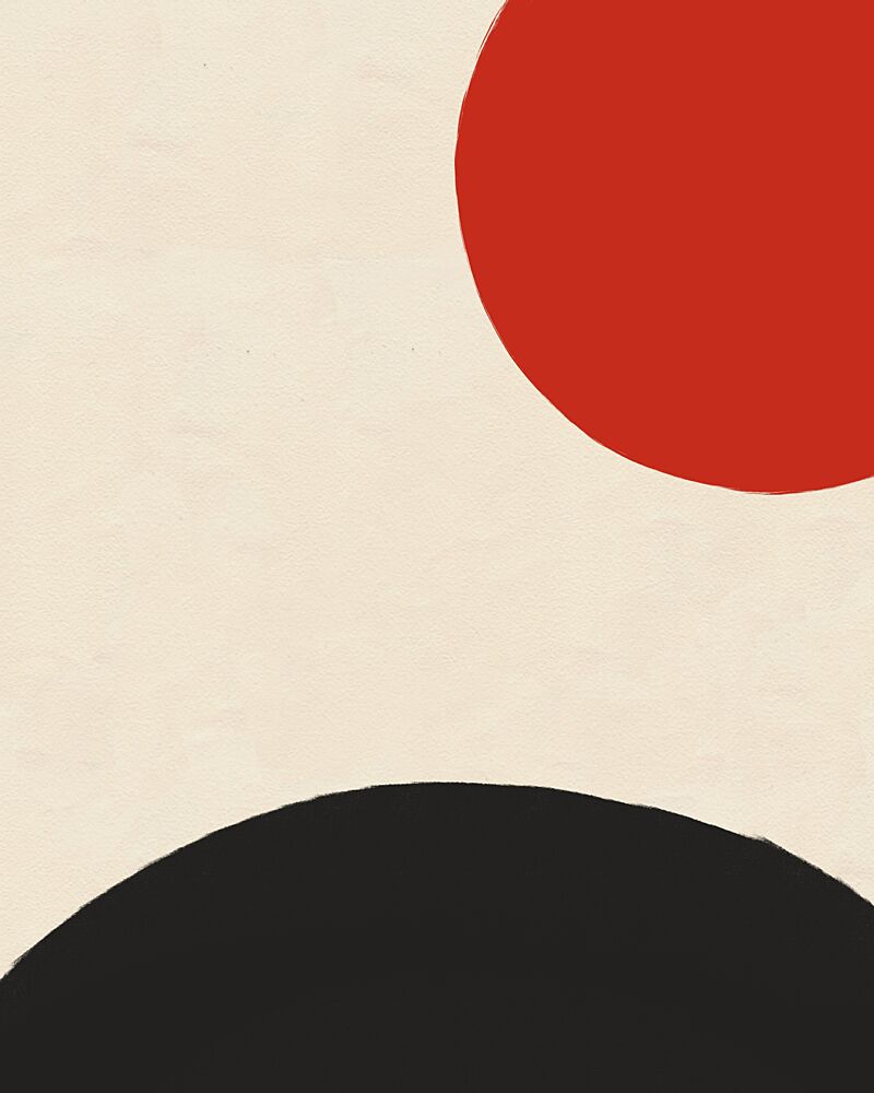 Minimalist Abstract Shapes art print by Deepthi S for $57.95 CAD