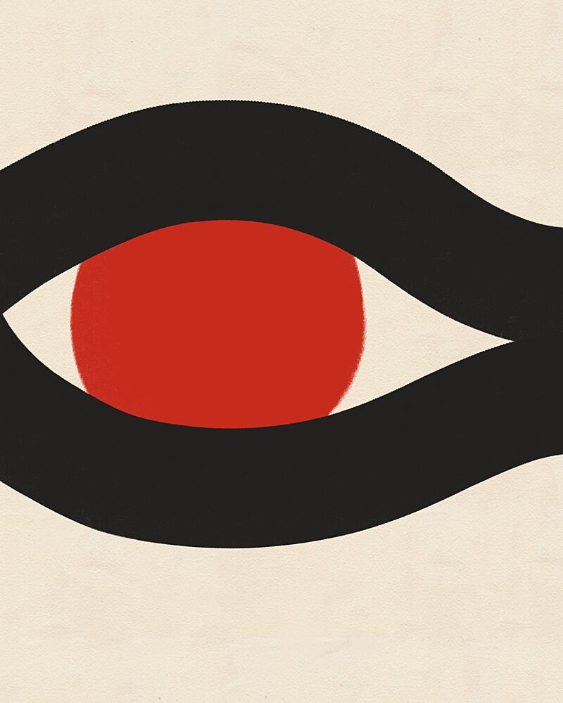 Bold Watchful Eye art print by Deepthi S for $57.95 CAD