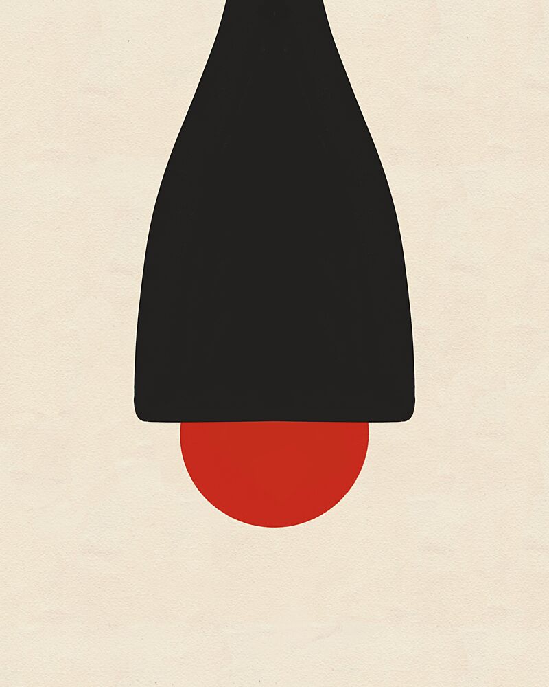 Black and Red Suspension art print by Deepthi S for $57.95 CAD