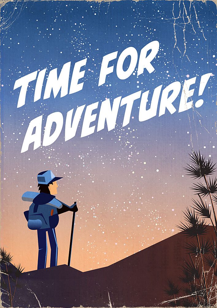 Time for Adventure art print by Nicholas for $57.95 CAD