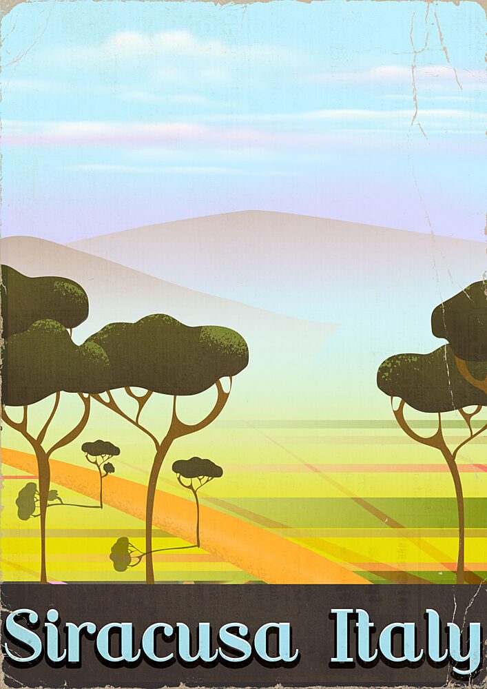 Siracusa Italy Landscape art print by Nicholas for $57.95 CAD