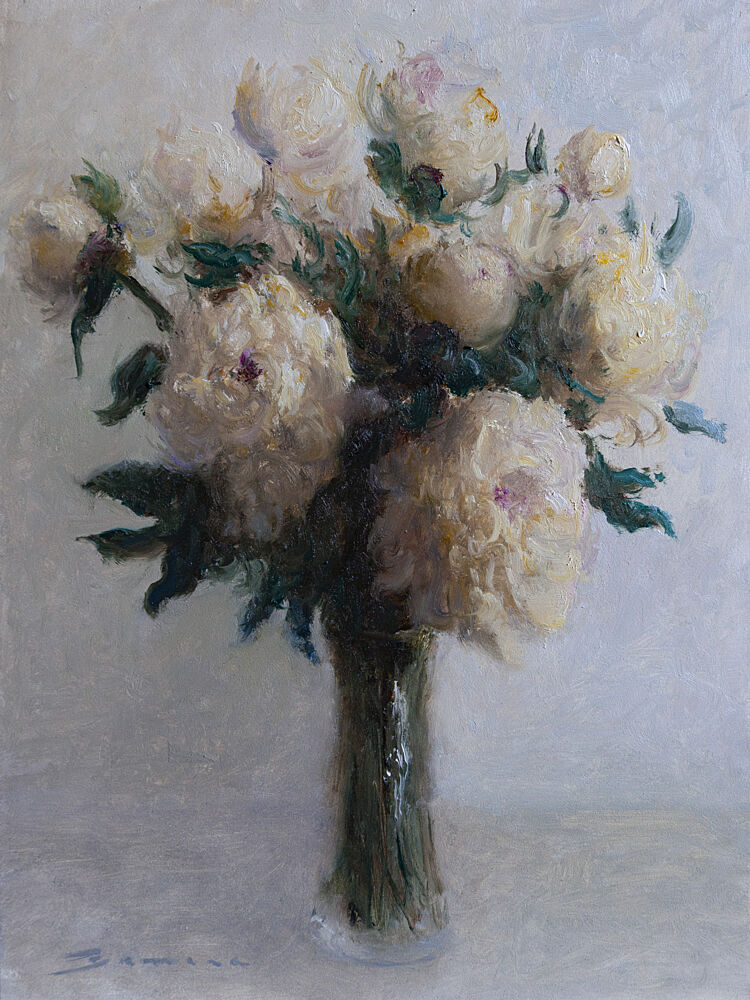 White Peony Bouquet art print by James Zamora for $57.95 CAD