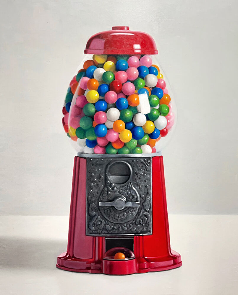 Classic Gumball Machine art print by James Zamora for $57.95 CAD