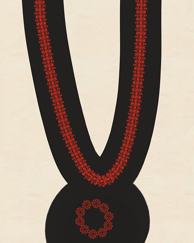 Hindu Tilaka Mark art print by Deepthi S for $57.95 CAD