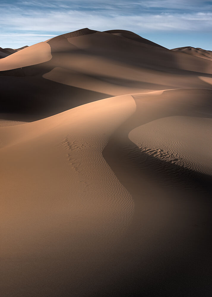 Golden Desert Dunes art print by Unknown for $57.95 CAD