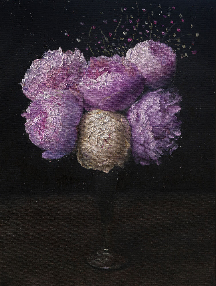 Elegant Peony Bouquet art print by James Zamora for $57.95 CAD