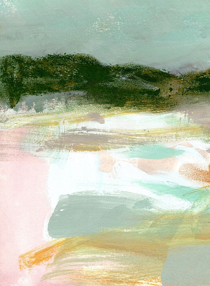 Pastel Landscape Serenity art print by Janel Bragg for $57.95 CAD