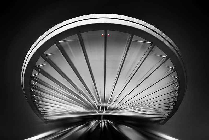 Urban Archway Motion art print by Hans-Wolfgang Hawerkamp for $57.95 CAD