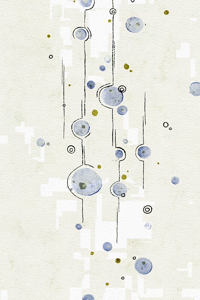 Abstract Blue Flow art print by Ankie Kooi for $57.95 CAD
