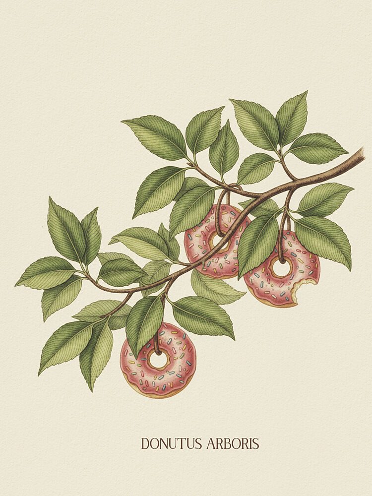 Whimsical Donut Tree art print by Andreas Magnusson for $57.95 CAD