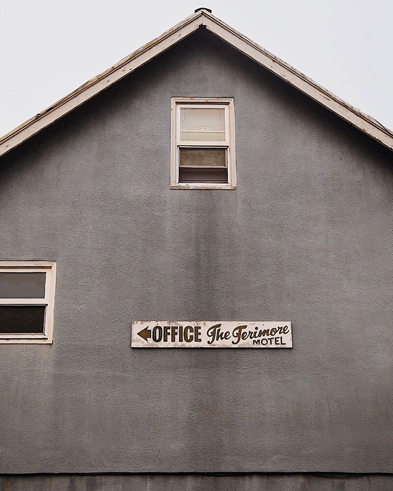 Vintage Motel Office art print by del Mundo Portraits for $57.95 CAD
